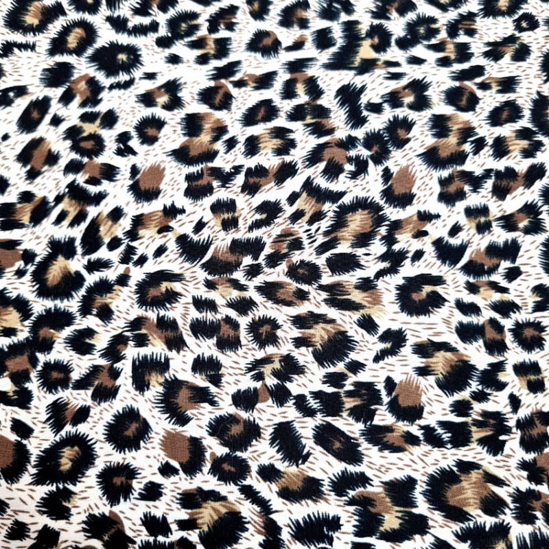 Cotton Poplin - Leopard